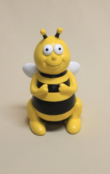 Biene sitzend, H 13 cm